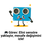 HC-SR04 Ultrasonik Mesafe Sensörü - Görsel 6