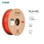 eSUN Pla-Hs Hyper Speed Yüksek Hızlı Pla Filament Kırmızı - Görsel 2