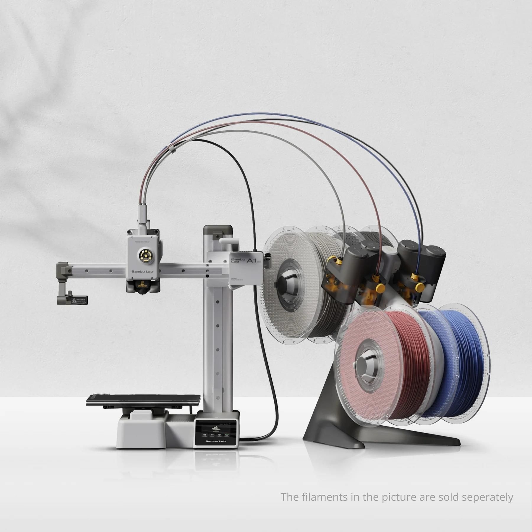 52a0238d-2e9f-45a3-9a6c-e92e276c Bambu Lab A1 Mini Combo 3D Yazıcı - Görsel 1