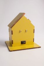 HOMIE – Işıklı Elektrik Devresi Maket Evi (Ahşap STEM Kiti) - Görsel 4