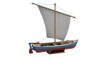Yelkenli Sandal 1:35 (Sail Boat)